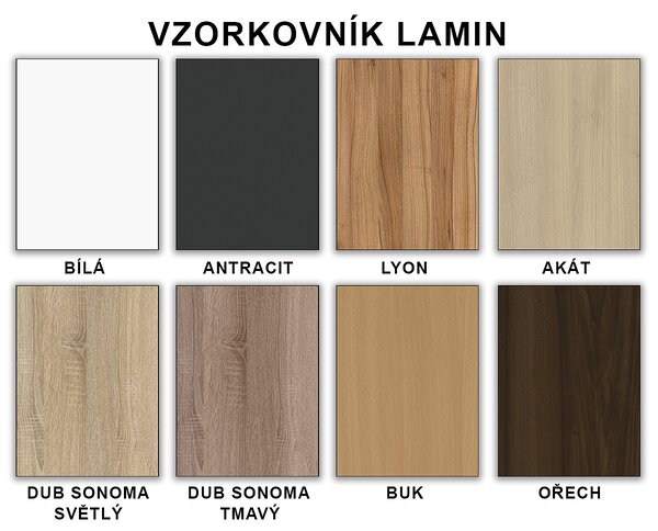 Nabytekmorava Rohová lavice jídelní barva lamina: ořech lyon, Čalounění: MEGA 031 losos