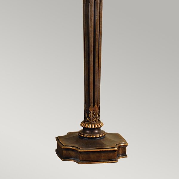 Feiss FE-OPERA-TCH - Stojací lampa OPERA 1xE27/100W/230V bronz/béžová