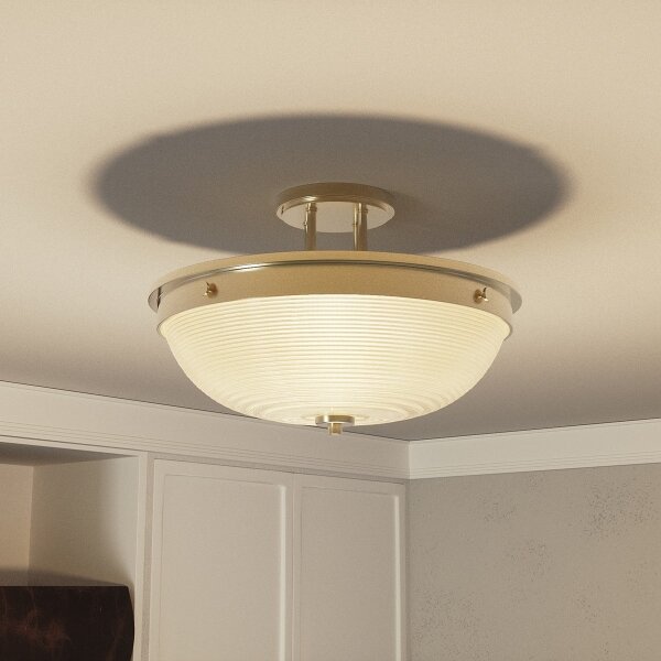 Quoizel QZ-MANTLE-SF-WS - Přisazený lustr MANTLE 2xE27/60W/230V mosaz