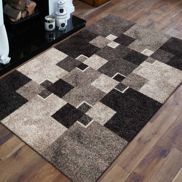 Makro Abra Moderní kusový koberec Panamero 03 šedý Rozměr: 60x100 cm