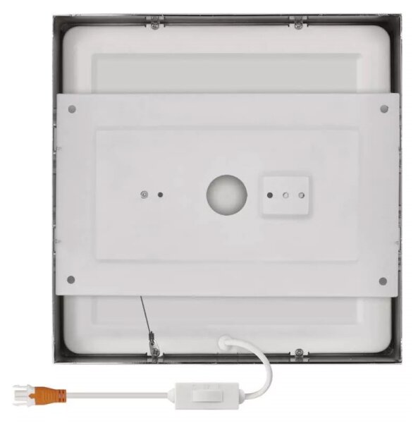 LED Stropní svítidlo LED/21W/230 3000/3500/4000K 22,5x22,5 cm chrom