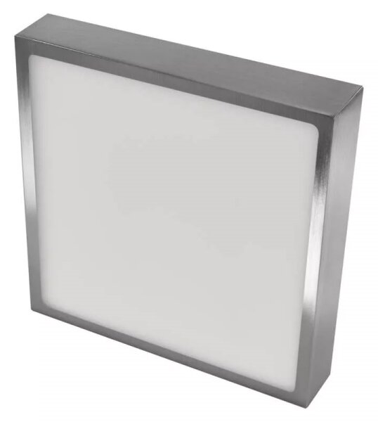 LED Stropní svítidlo LED/21W/230 3000/3500/4000K 22,5x22,5 cm chrom