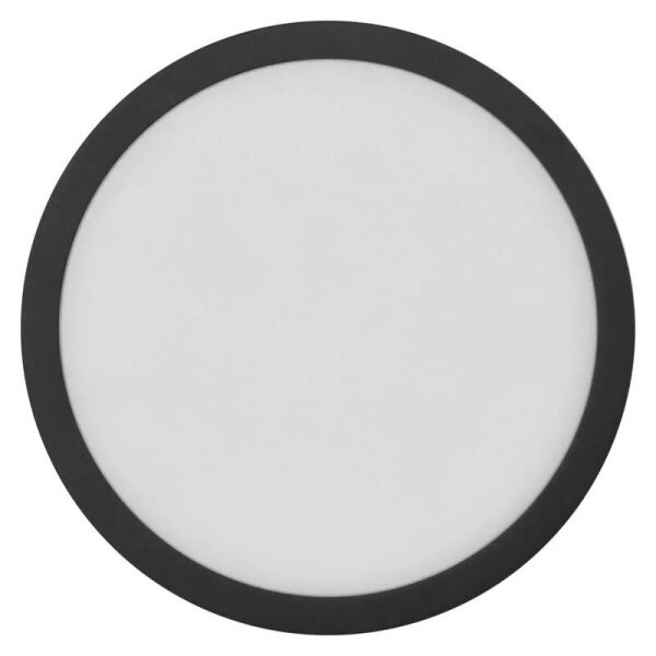 LED Stropní svítidlo LED/12,5W/230V 3000/3500/4000K pr. 17 cm černá