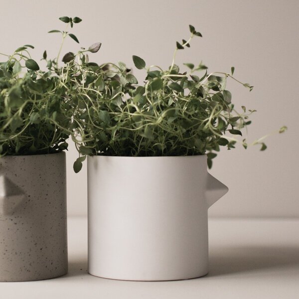 DBKD Květináč Chicken Pot - White DK179