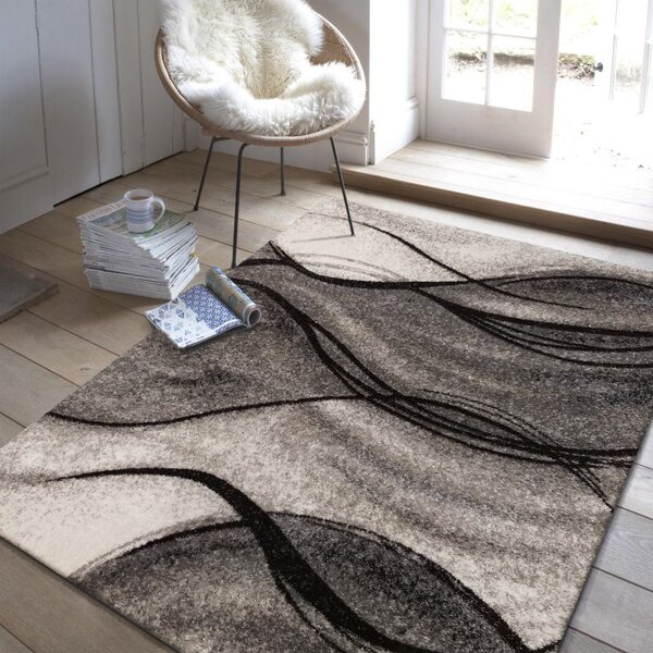 Makro Abra Moderní kusový koberec Panamero 07 šedý Rozměr: 120x170 cm
