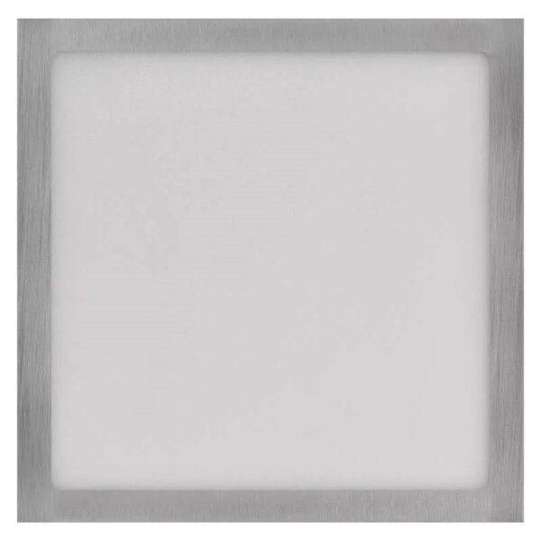 LED Stropní svítidlo LED/12,5W/230V 3000/3500/4000K 17x17 cm chrom