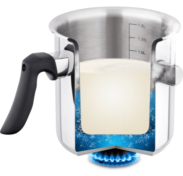 Lamart - Mlékovar 1,5 l nerez