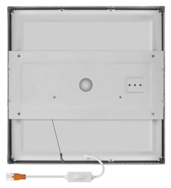 LED Stropní svítidlo LED/28,5W/230V 3000/3500/4000K 30x30 cm chrom
