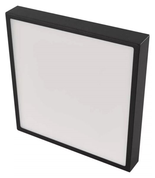 LED Stropní svítidlo LED/28,5W/230V 3000/3500/4000K 30x30 cm černá