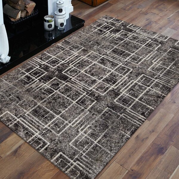 Makro Abra Moderní kusový koberec Panamero 09 šedý Rozměr: 80x150 cm
