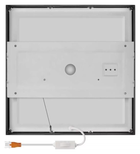 LED Stropní svítidlo LED/28,5W/230V 3000/3500/4000K 30x30 cm černá