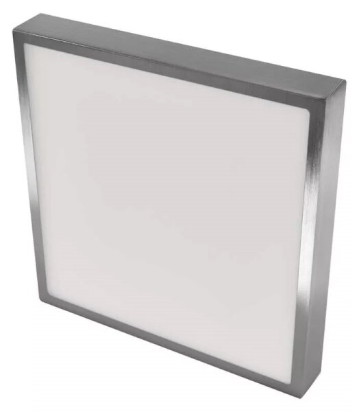 LED Stropní svítidlo LED/28,5W/230V 3000/3500/4000K 30x30 cm chrom