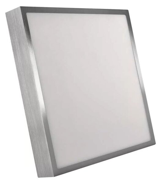 LED Stropní svítidlo LED/28,5W/230V 3000/3500/4000K 30x30 cm chrom