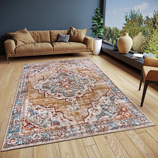 Hanse Home, AKCE: 80x120 cm Kusový koberec Luxor 105645 Strozzi Red Multicolor, vícebarevná, ložnice