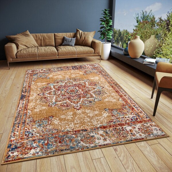Hanse Home, Kusový koberec Luxor 105646 Maderno Red Multicolor, 80x120, vícebarevná, ložnice