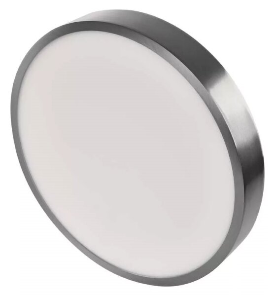 LED Stropní svítidlo LED/28,5W/230V 3000/3500/4000K pr. 30 cm chrom