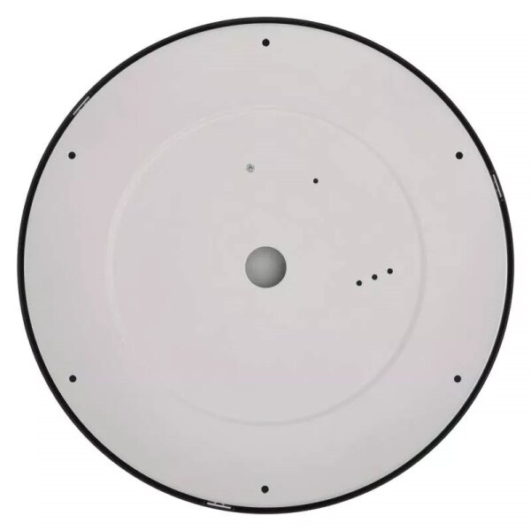 LED Stropní svítidlo LED/28,5W/230V 3000/3500/4000K pr. 30 cm černá