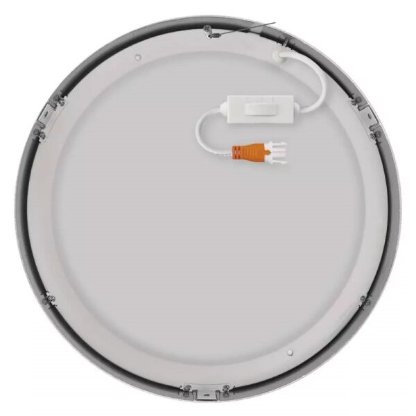 LED Stropní svítidlo LED/28,5W/230V 3000/3500/4000K pr. 30 cm chrom