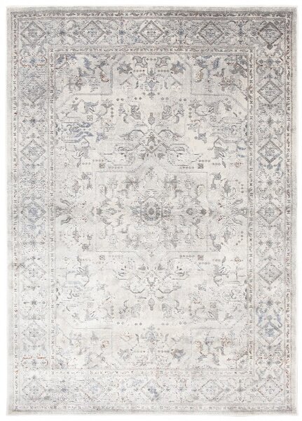 Makro Abra Klasický kusový koberec FEYRUZ AP02B světle šedý Rozměr: 120x170 cm