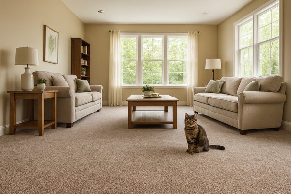 Condor Carpets, Metrážový koberec Prestige 94, na míru, šíře 4m, hnědá, ab (mřížka), dětský pokoj