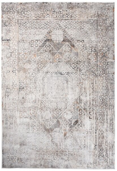 Makro Abra Moderní kusový koberec FEYRUZ S750A krémový Rozměr: 80x150 cm
