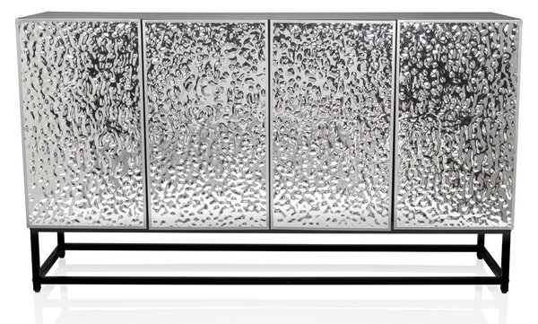 Hjh LIVING Komoda METALLIO Příborník 80,0 x 140,0 x 37,0 cm