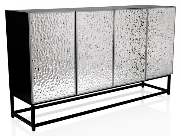 Hjh LIVING Komoda METALLIO Příborník 80,0 x 140,0 x 37,0 cm