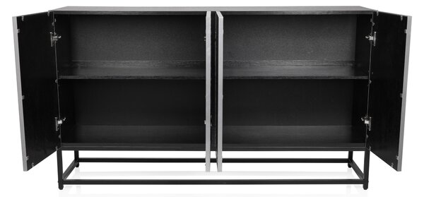 Hjh LIVING Komoda METALLIO Příborník 80,0 x 140,0 x 37,0 cm