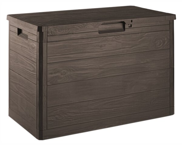 TOOMAX Zahradní box - WOODYS, 160 l Barva: hnědá