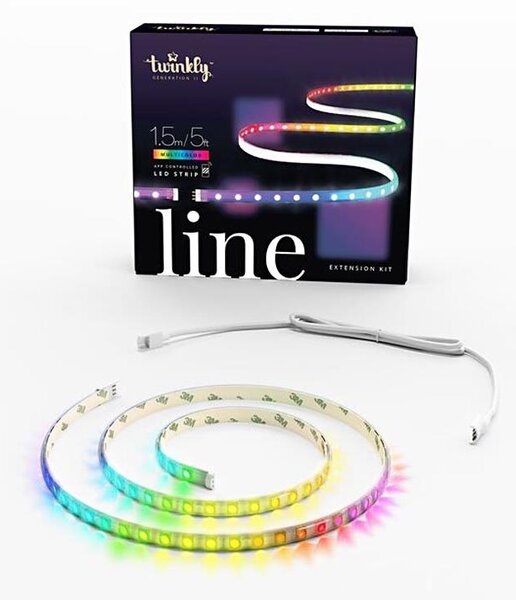 Twinkly TWL100ADP-W - LED RGB Prodlužovací pásek LINE 100xLED 1,5 m Wi-Fi