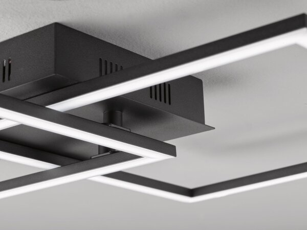 Eglo 75553 - LED Stmívatelný přisazený lustr PALMAVES LED/28W/230V 3000-6500K+DO