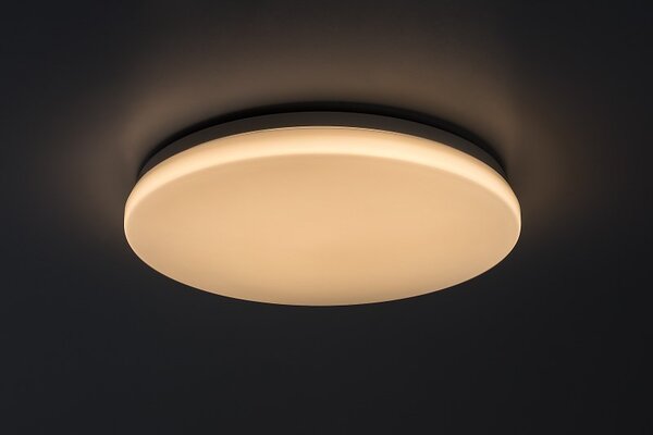 RABALUX 77139 Lowar venkovní stropní svítidlo se senzorem D350mm LED 24W/1450lm 3000K IP44 bílá