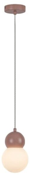 RABALUX 72280 Gellia závěsné svítidlo D120mm 1xG9 růžová, bílá