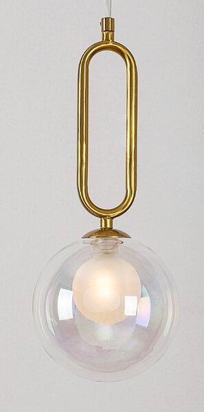 RABALUX 72303 Rosehip závěsné svítidlo D150mm 1xG9 champagne, vícebarevná
