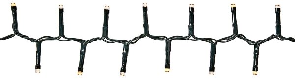 Nedis CLCC400 - LED Venkovní řetěz 400xLED/7 funkcí 11m IP44 teplá bílá