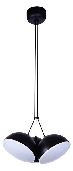 Klausen 143000 - LED Lustr na lanku CROWD 3xLED/20W/230V černá