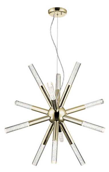Klausen 149000 - LED Lustr na lanku EIRENE 12xLED/5W/230V zlatá