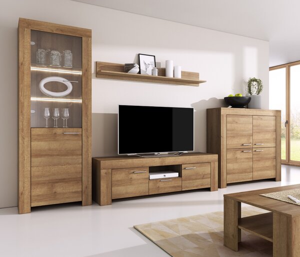 Piaski Konferenční stolek Sky II 103 cm dub Riviéra