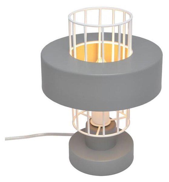 Stolní lampa VOLTA 1xE27/15W/230V šedá