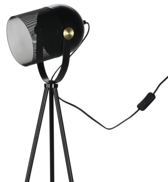 Stojací lampa LINSEY černá