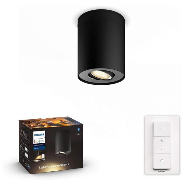 Philips 56330/30/P6 - LED Stmívatelné svítidlo Hue PILLAR 1xGU10/5W/230V + DO