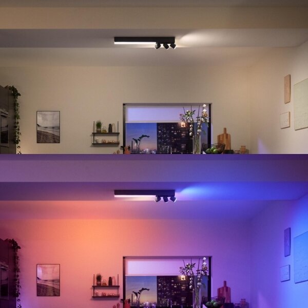 Philips - LED RGBW Bodové svítidlo CENTRIS LED/25W/230V + 3xGU10/5,7W