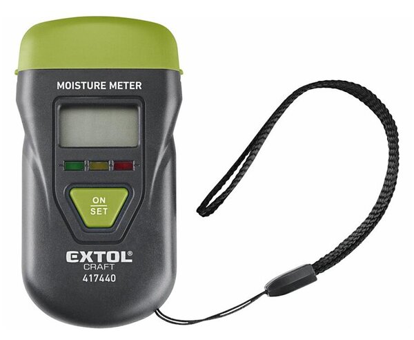 Extol - Vlhkoměr s LCD displejem 4xLR44