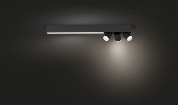 Philips - LED RGBW Bodové svítidlo CENTRIS LED/25W/230V + 3xGU10/5,7W
