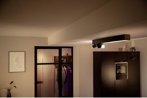 Philips - LED RGBW Bodové svítidlo CENTRIS LED/25W/230V + 3xGU10/5,7W