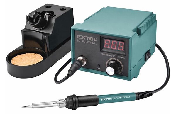 Extol - Pájecí stanice s LCD displejem, regulací teploty a kalibrací