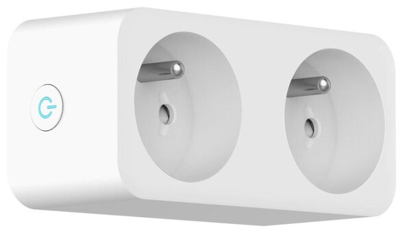Immax NEO 07751L - Chytrá rozbočovací zásuvka NEO LITE 2x16A/230V Wi-Fi Tuya