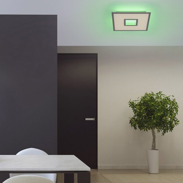 Leuchten Direkt - LED RGB Stmívatelné svítidlo LED/22,5W/230V + LED/5W + DO