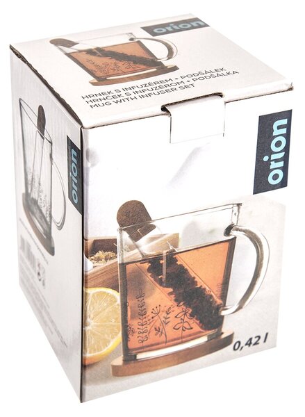 Hrnek s infuzérem LOUKA 0,42 l