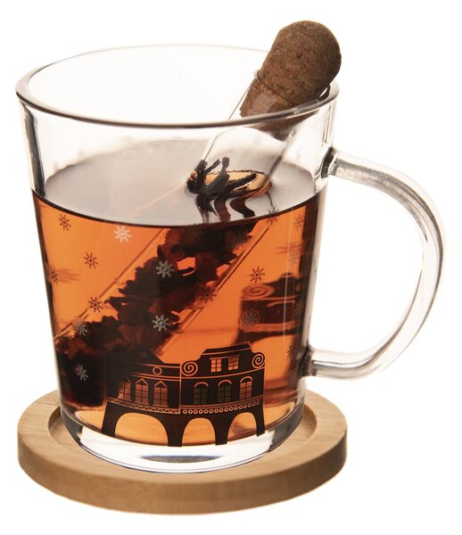 Hrnek s infuzérem DOMKY 0,42 l